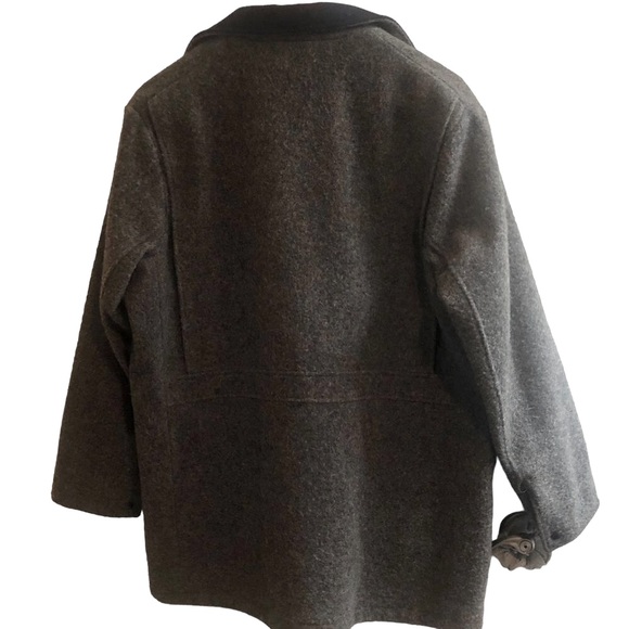 Woolrich Men’s Vintage Winter Wool Coat Size Medium - Picture 2 of 3
